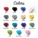 Heart Keychain Set - Made with Authentic LEGO® Bricks, Matching Friendship keychains, Gift for Couples, BFFs - Very High Quality & DURABLE Heart Keychain Set - Made with Authentic LEGO® Bricks, Matching Friendship keychains, Gift for Couples, BFFs - Very High Quality & DURABLE